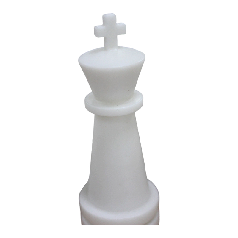 Pièces d'échecs Staunton classiques en bois blanc