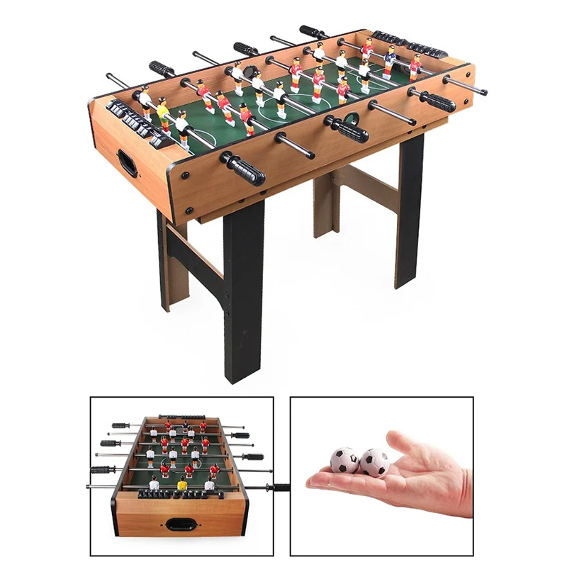 Table multi-jeux 4-en-1 avec baby-foot, air hockey, tennis de table et billard
