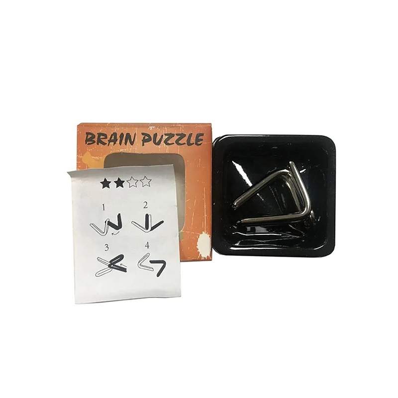 Puzzle Challenger de cognition métallique Rail Glide