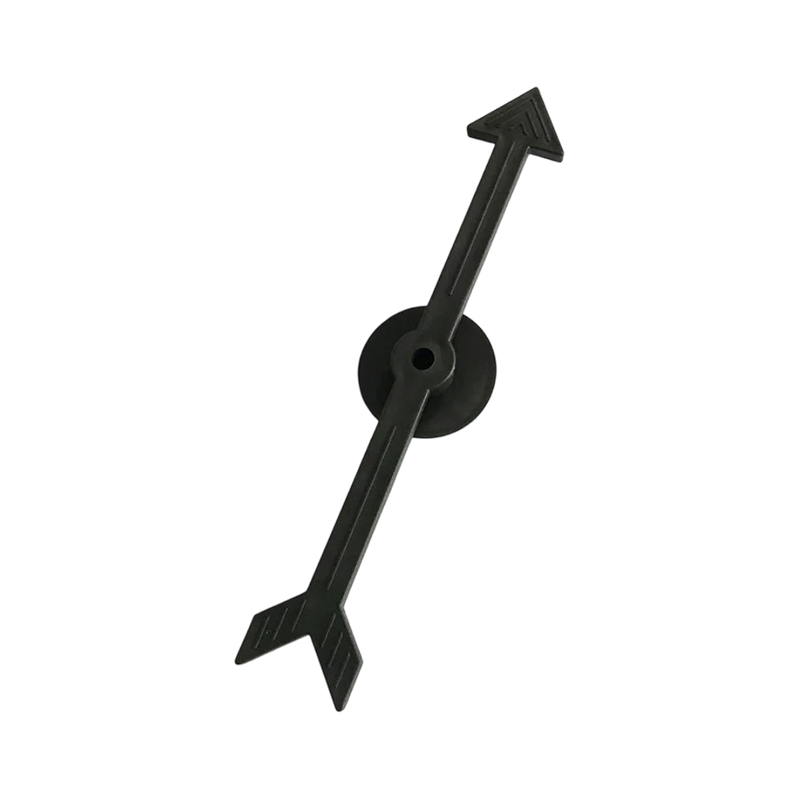 Accessoires de flèche de jeu rotatifs en plastique de couleur