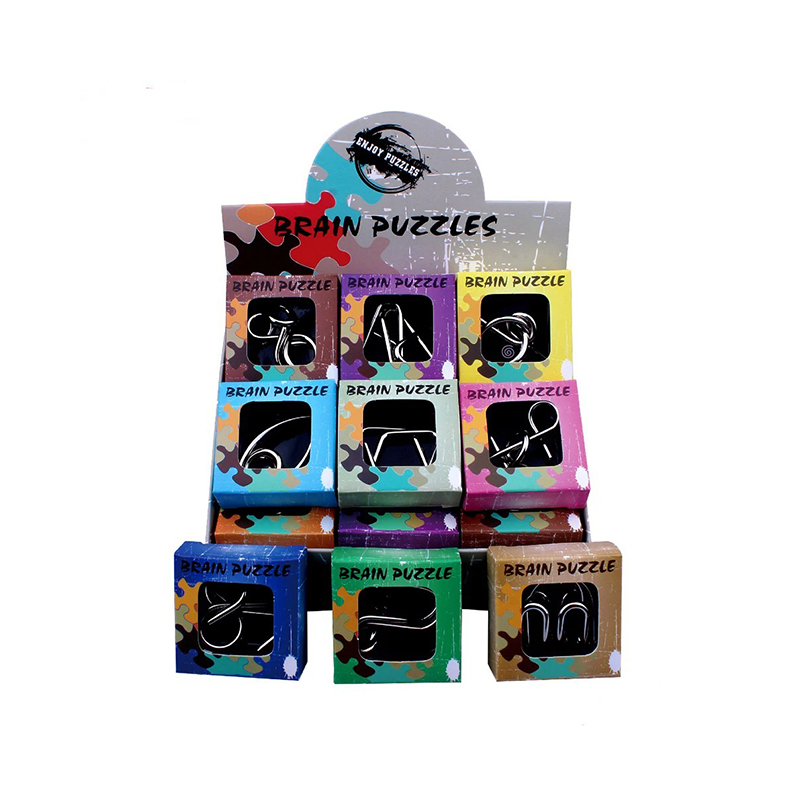 Puzzle Challenger de cognition métallique Rail Glide