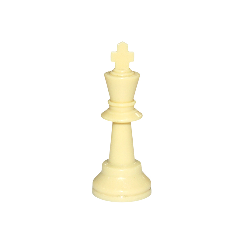 Pièces d'échecs Staunton classiques en bois blanc