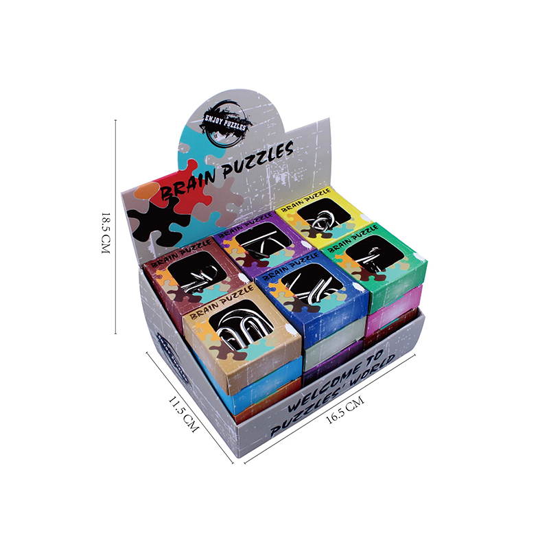 Puzzle Challenger de cognition métallique Rail Glide