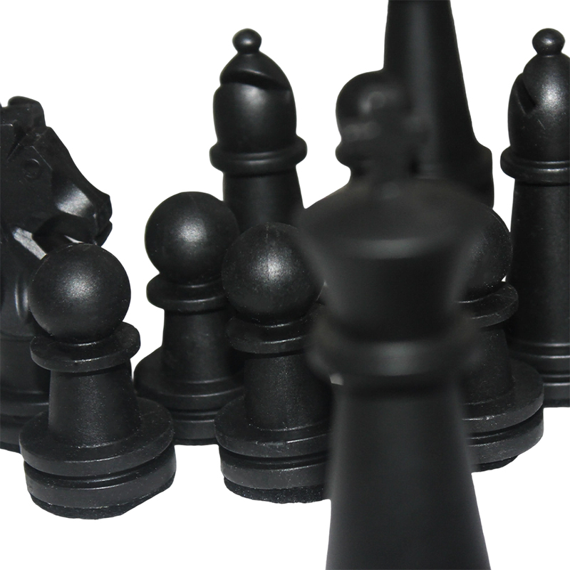 Pièces d'échecs Staunton classiques en bois blanc