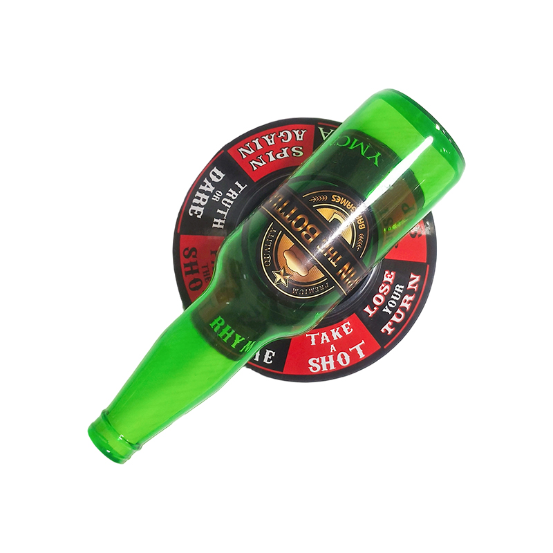 Jeu de roulette sur la table des vins