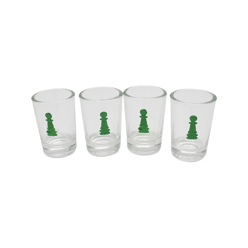 Ensemble de jeu à boire Crystal Ludo