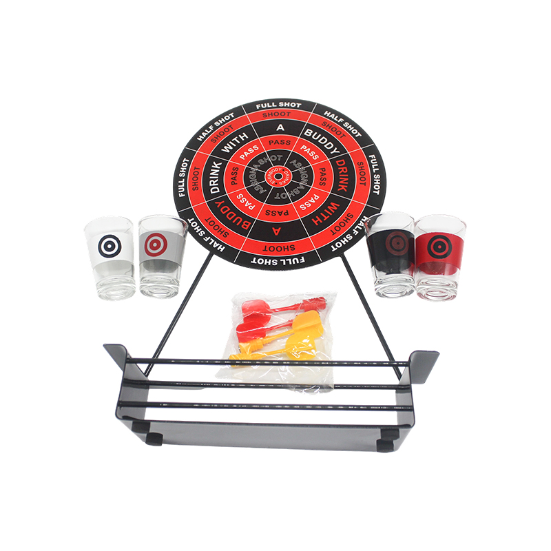 Jeu à boire avec cible de fléchettes