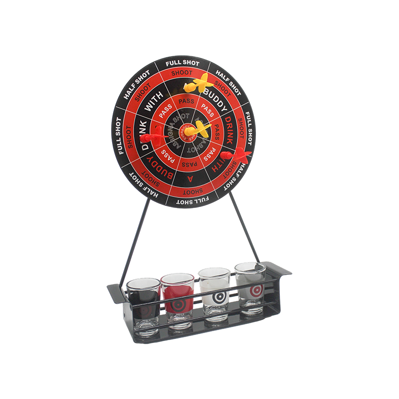 Jeu à boire avec cible de fléchettes