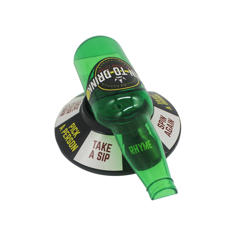 Jeu de roulette sur la table des vins