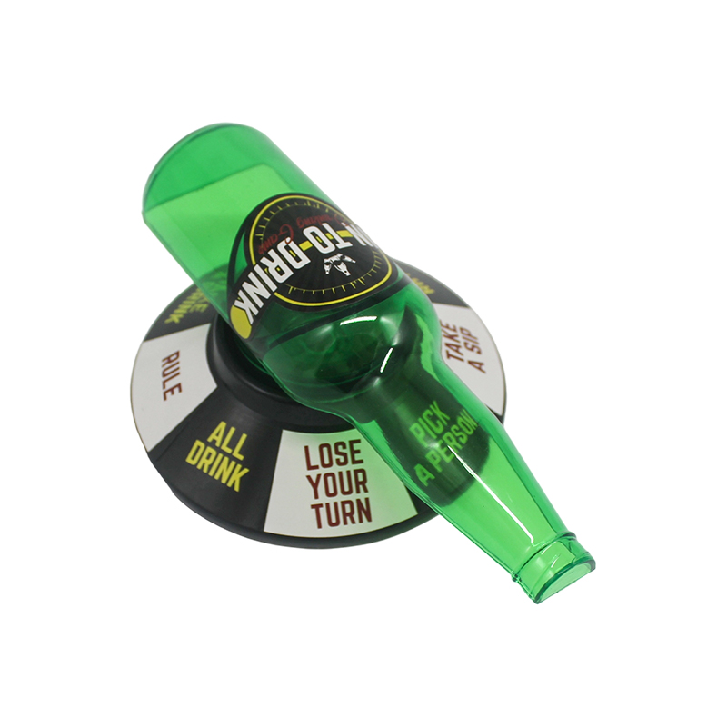 Jeu de roulette sur la table des vins