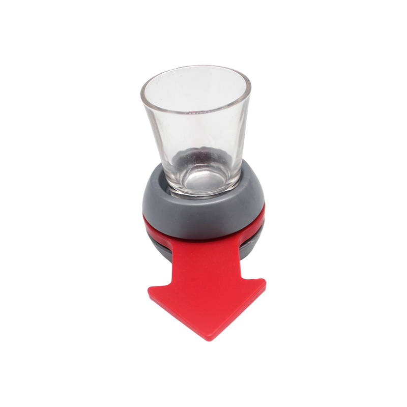 Jeu de roulette sur la table des vins