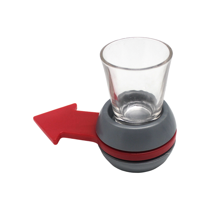 Jeu de roulette sur la table des vins