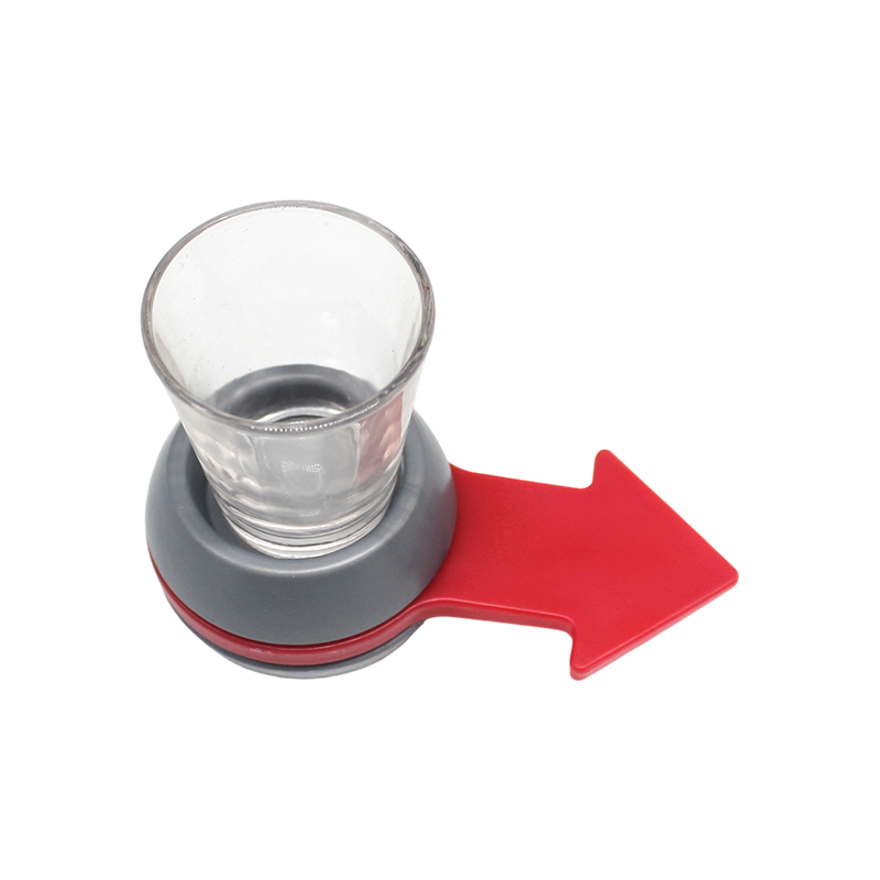 Jeu de roulette sur la table des vins