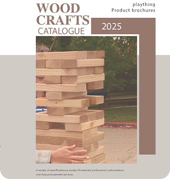 Catalogue extérieur en bois