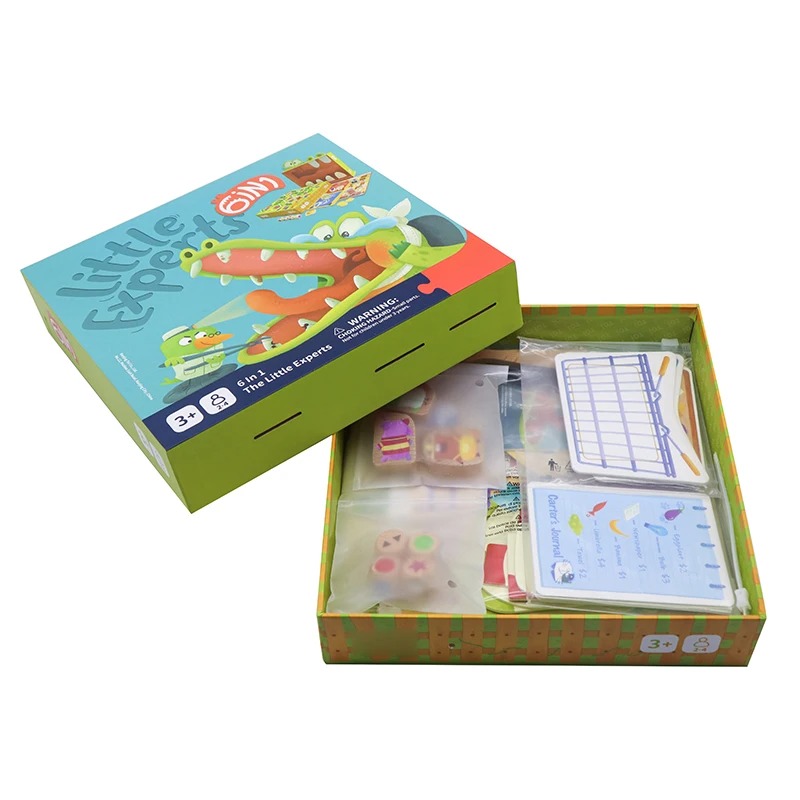 Collection de jeux de société personnalisés - Ensemble de jeu familial multithème