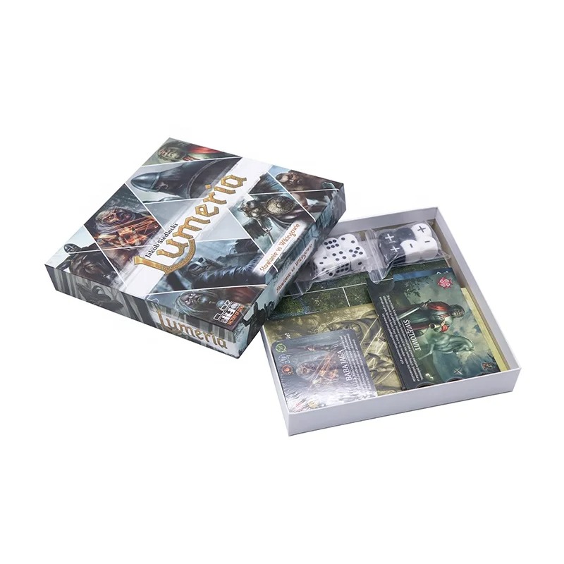 Collection de jeux de société personnalisés - Ensemble de jeu familial multithème