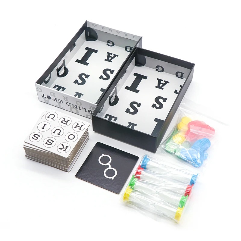 Collection de jeux de société personnalisés - Ensemble de jeu familial multithème