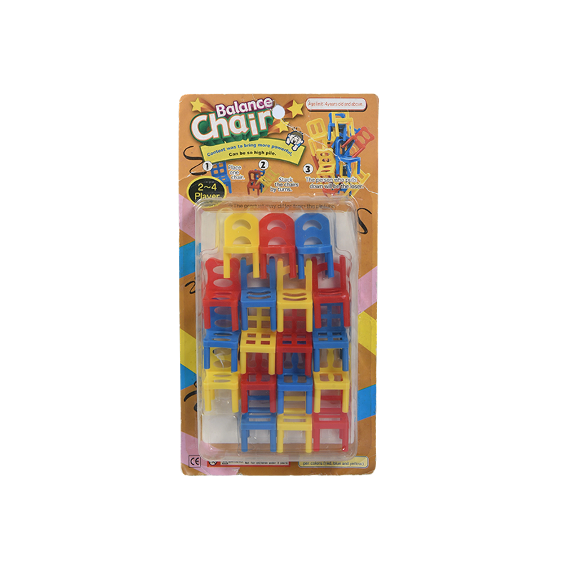 Family Fun Edition - Jeu d'empilage de chaises précaires