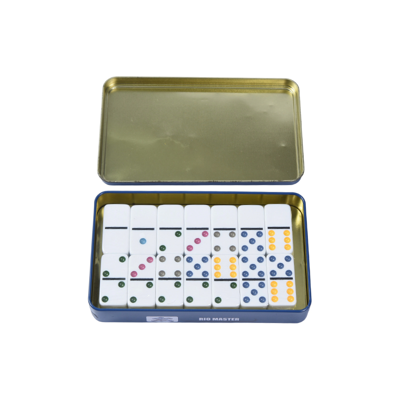 Édition Portable Iron Case - Kit de dominos à réaction en chaîne tactile