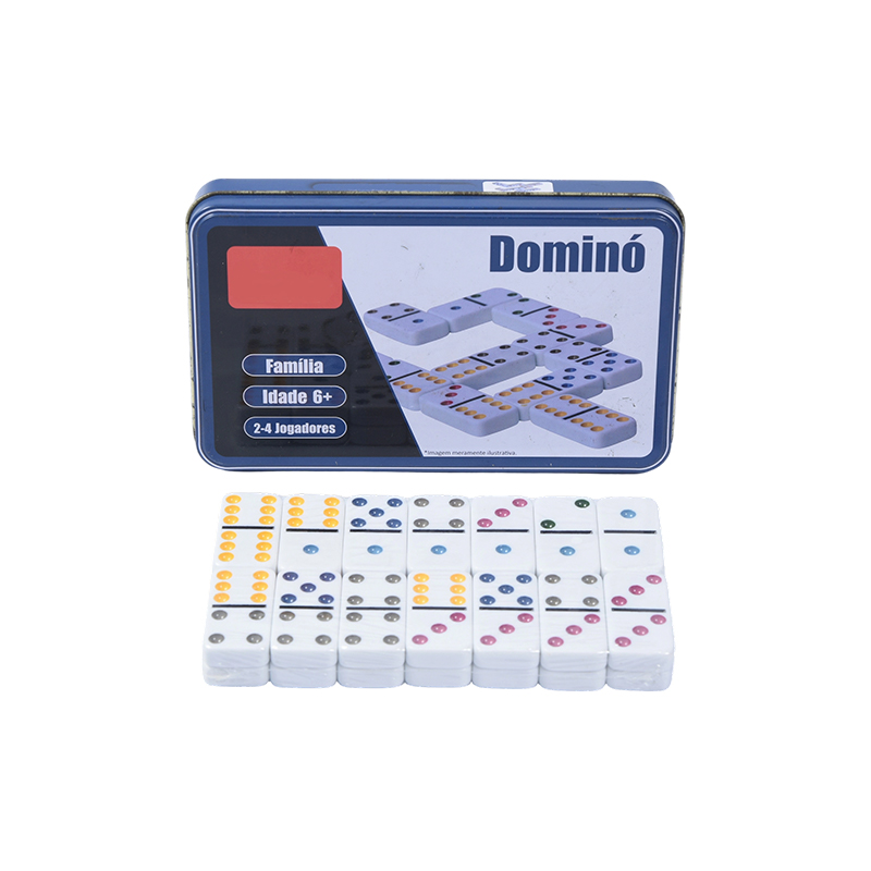Édition Portable Iron Case - Kit de dominos à réaction en chaîne tactile