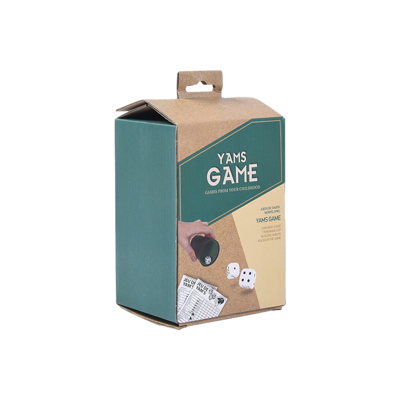 Édition Portable Throw Cup - Kit de jeu de dés YAMS vintage