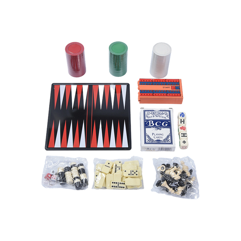 Ensemble de jeu de société 7 en 1 Portable Box Classic