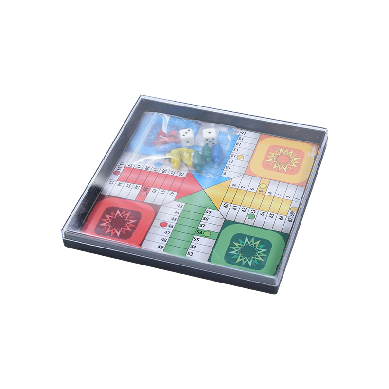 Étui en acrylique transparent Classic Ludo Game