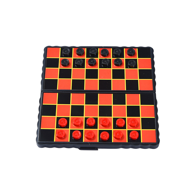 Jeu de dames pliable magnétique Compact Travel Edition
