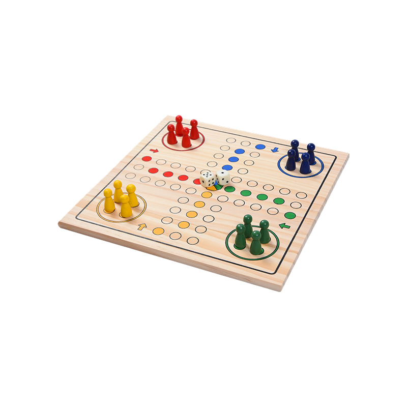 Jeu de société en bois LUDO classique édition divertissement familial