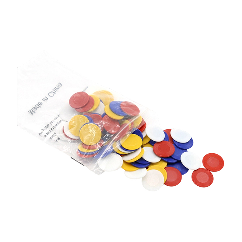Plateau à jetons de poker classique et ensemble de jetons