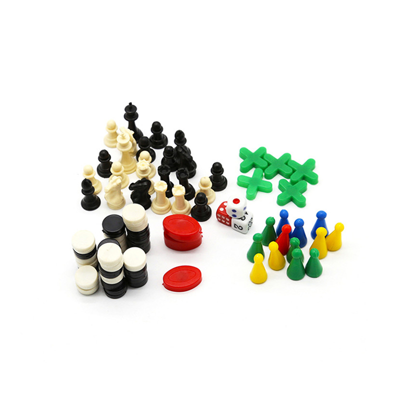 Ensemble de plateau de jeu de voyage magnétique 11 en 1