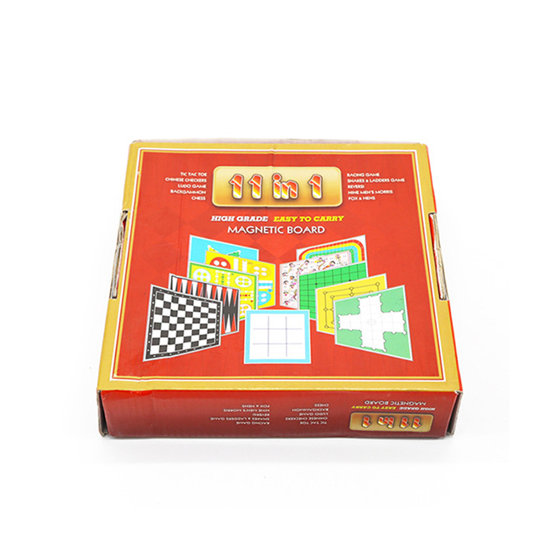 Ensemble de plateau de jeu de voyage magnétique 11 en 1