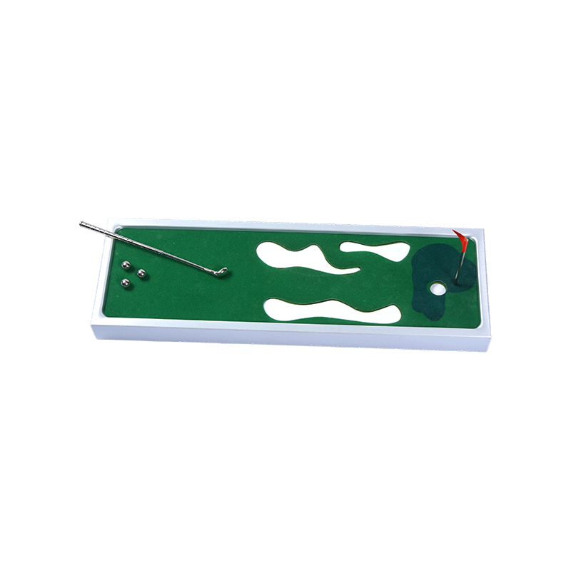 Jeu de Golf d'intérieur Portable avec cadre en aluminium, Mini Golf de bureau, putting green