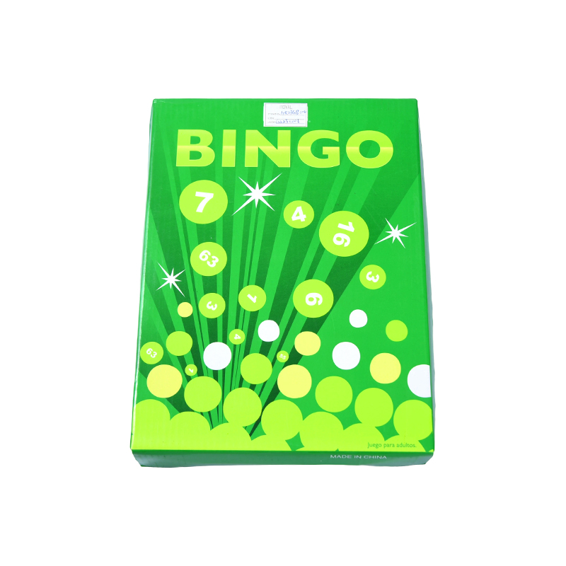 Complet avec tous les composants essentiels, ensemble de jeu de BINGO classique