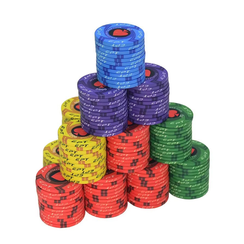 Jetons de poker en céramique personnalisés - Qualité premium pour une expérience de casino authentique