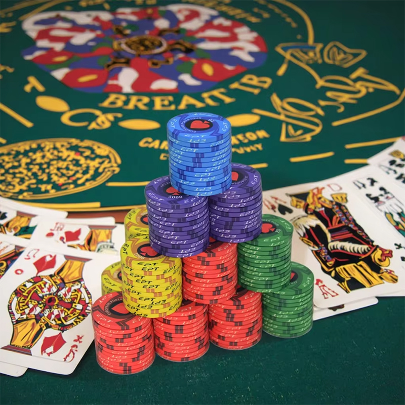 Jetons de poker en céramique personnalisés - Qualité premium pour une expérience de casino authentique